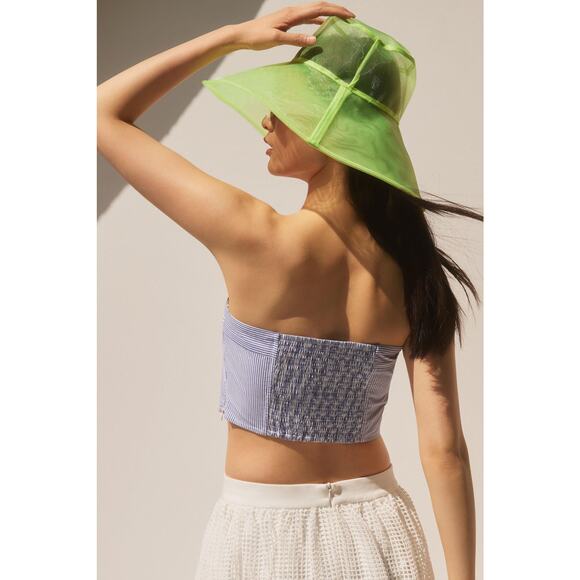 Pernille Rosenkilde by Anthropologie Strapless Crop Top - New Large - Picture 5 of 7